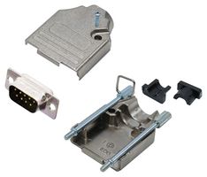 MP013648 - D Sub Connector, Standard, Plug, 9 Contacts, DE, Solder Cup - MULTICOMP PRO