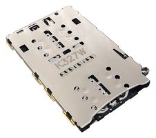 MP013696 - Memory Card Connector, 8Pin/6Pin, Combo - MicroSD, Nano SIM, Copper Alloy, Gold Plated Contacts - MULTICOMP PRO