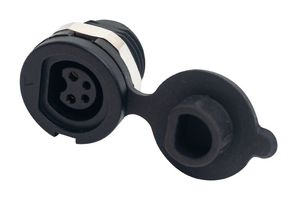 MP013747 - EV Charging Connector, Receptacle, 3Position, Solder Cup, 7 A - MULTICOMP PRO