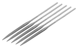 MP011898 - Needle File, Half Round, 3mm Diameter, 160mm Length, 5 Pieces - MULTICOMP PRO