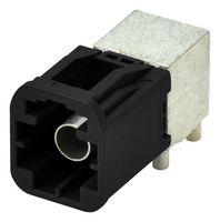 MP012343 - RF / Coaxial Connector, Mini FAKRA Coaxial, Right Angle Plug, Through Hole Right Angle, 50 ohm - MULTICOMP PRO