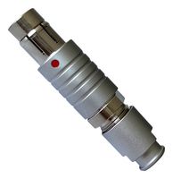 MCP-M0P105S52B-IP68 - Circular Connector, Standard Circular Connector, MP IP68 Metal Push Pull Series, Cable Mount Plug - MULTICOMP PRO