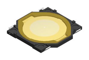 MPT3BL-05-Q-T/R - Tactile Switch, SPST-NO, Top Actuated, Surface Mount, Round Button, 235 gf, 50mA at 12VDC - MULTICOMP PRO