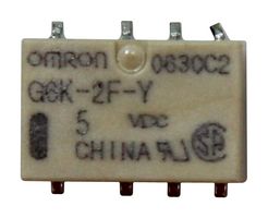 G6K-2FY  DC5 Relay, Signal, DPDT, 5VDC, 1A Omron