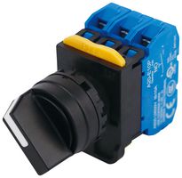 MPA20S-2E30 - Selector Switch, 3PST-NO, IP65, 2 Position, 120 V, 10 A, Screw, MP Selector Switches - MULTICOMP PRO