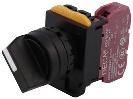 MPA20S-2E01 - Selector Switch, SPST-NC, IP65, 2 Position, 120 V, 10 A, Screw, MP Selector Switches - MULTICOMP PRO
