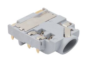 MP014737 - Phone Audio Connector, Mid Mount, 6 Contacts, Jack, 3.5 mm, Through Hole Mount Right Angle - MULTICOMP PRO