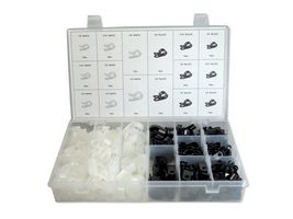 MP014762 - Cable Clamp Assortment, Nylon, 460 Pieces of Cable Clamps - MULTICOMP PRO
