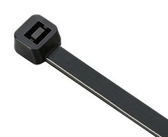 MP014894 - Cable Tie, Nylon 6.12 (Polyamide 6.12), Black, 250 mm, 4.8 mm, 68 mm, 50 lb - MULTICOMP PRO