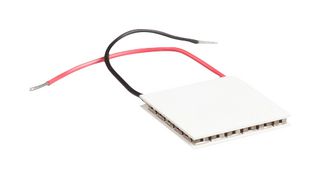 MP-ADV-127-15-17-E-C2 - Thermoelectric Module, 7 A, 15.4 V, 68.1 W, 67 °C, Red & Black Wire, 40mm L x 40mm W x 3.7mm D - MULTICOMP PRO