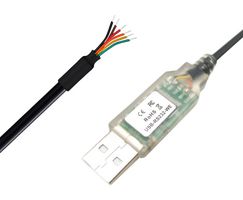 MP015232 - Cable, USB Type A to Free End, FT232R, 1.8m Length - MULTICOMP PRO