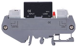 MPDRA-1-KSLE60D20-L - Solid State Relay, DRA Module, 20 A, DIN Rail, PC Pin - MULTICOMP PRO
