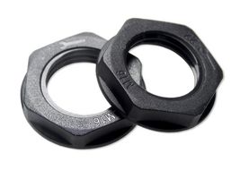 MP015356 - Locknut, Pack of 10, M16 x 1.5, Nylon (Polyamide), 5 mm - MULTICOMP PRO