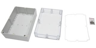 MP015482 - Plastic Enclosure, Multipurpose, Polycarbonate, 120 mm, 185 mm, 265 mm, IP68 - MULTICOMP PRO
