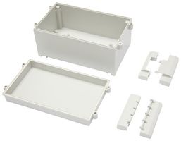 MP015497 - Plastic Enclosure, Hinge Type, Multipurpose, ABS, 104.5 mm, 125 mm, 213 mm, IP65 - MULTICOMP PRO