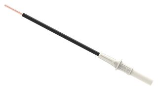 MP-ADA-SB-1000V-W - Test Accessory, White, 1kV, 36A, 4mm Banana Socket to Free End Adapter - MULTICOMP PRO