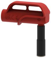 MP-RA9MAG-R - Test Accessory, Red, 1.5kV, 4A, 4mm Socket to Magnetic Adapter - MULTICOMP PRO