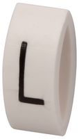 MP015605 - Wire Marker, K-Type, Carrier, L, Black, White, 6mm, 7 mm - MULTICOMP PRO
