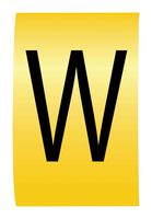 MP015658 - Wire Marker, K-Type, Carrier, W, Black, Yellow, 6mm, 7 mm - MULTICOMP PRO