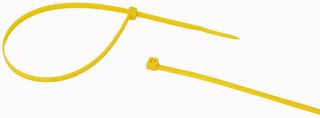 300 X 4.8MM YELL - Cable Tie, Nylon 6.6 (Polyamide 6.6), Yellow, 300 mm, 4.8 mm - PRO POWER