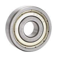 MP-6200-ZZ - Ball Bearing, Deep Groove, 10mm Internal Diameter, 30mm External Diameter, 9mm Width, Steel - MULTICOMP PRO