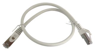 MP015531 - Ethernet Cable, 8P8C, Cat5e, RJ45 Plug to RJ45 Plug, FTP (Foiled Twisted Pair), White, 500 mm - MULTICOMP PRO