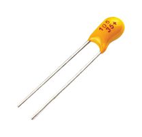 MPTAR35V105KABB - Tantalum Capacitor, 1 µF, 35 V, ± 10%, Radial Leaded, 5 mm - MULTICOMP PRO