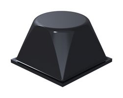 MP3206-BK1-24 - Bumper / Feet, Adhesive, 13.2 mm, 20.6 mm, Round, Black - MULTICOMP PRO