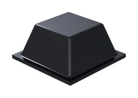 MP2126-BK1-40 - Bumper / Feet, Adhesive, 5.7 mm, 12.6 mm, Square, Black - MULTICOMP PRO