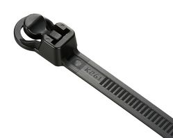 MP016117 - Cable Tie, Nylon 6.6 (Polyamide 6.6), Black, 311.9 mm, 7.5 mm, 88 mm, 44 lb - MULTICOMP PRO