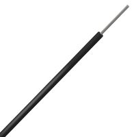 MP016121 - Wire, Silicone Rubber, Black, 30 x 0.254mm, 328 ft - MULTICOMP PRO