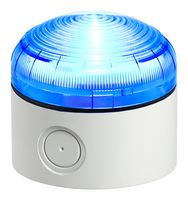 MP016018 - Beacon, Blue, Flashing, Random, Steady, Strobe, 24 V Supply, 92 mm, IP66/IP69K - MULTICOMP PRO