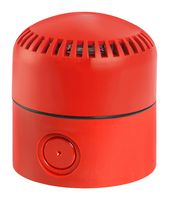 MP016051 - Sounder, Continuous, Red, 105 dB, 64 Tone, 240 VAC, IP65, -40 to 55° C, 102 mm H, 92 mm Lens - MULTICOMP PRO