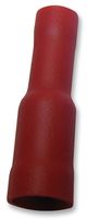 FRD1-156 - Bullet Terminal, FRD, 22AWG to 16AWG, 1.25 mm², Female Bullet, Red, Vinyl - MULTICOMP PRO