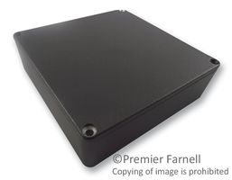 1590QBK - Metal Enclosure, Shielded, IP54, NEMA 12K, Small, Diecast Aluminium, 34 mm, 120 mm, 120 mm, IP54 - HAMMOND