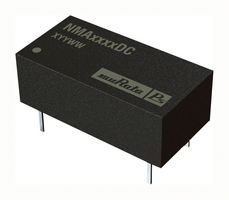 NMA0512DC - Isolated Through Hole DC/DC Converter, ITE, 1:1, 1 W, 2 Output, 12 V, 42 mA - MURATA POWER SOLUTIONS