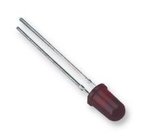 TLLR5401 - LED, Red, Through Hole, T-1 3/4 (5mm), 2 mA, 1.9 V, 635 nm - VISHAY