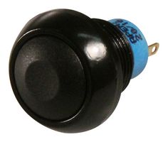 IPR3SAD2 - Industrial Pushbutton Switch, IP, 13.6 mm, SPST-NO, Momentary, Round, Black - APEM
