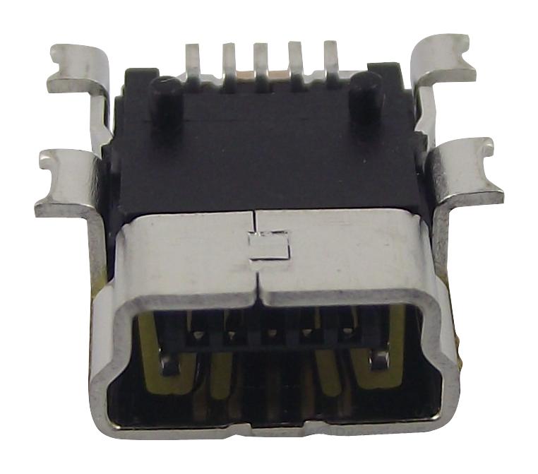 56579-0576 USB CONN, 2.0, MINI USB TYPE AB, RCPT MOLEX