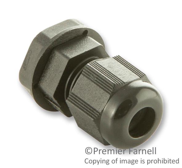 1478769-1 CABLE GLAND, PA, 6.5MM, M12, BLACK AMP - TE CONNECTIVITY