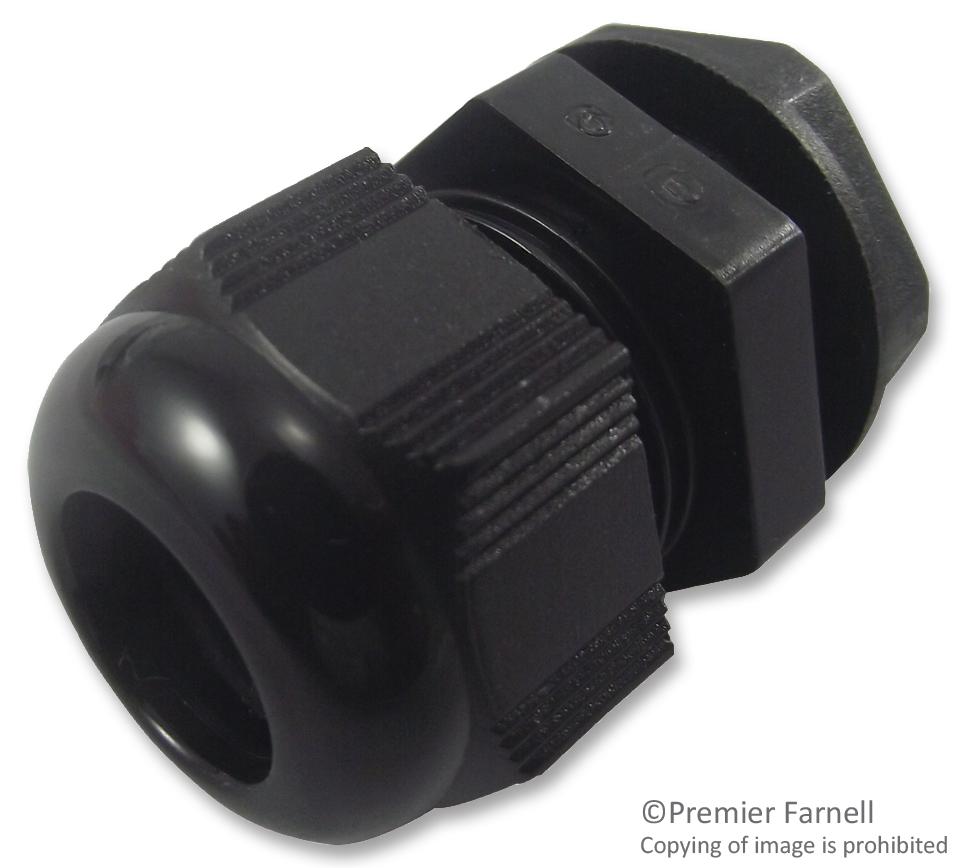 1478769-4 CABLE GLAND, PA, 10MM, M20, BLACK AMP - TE CONNECTIVITY