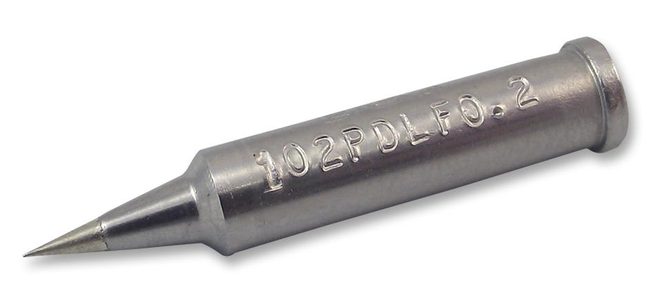 0102PDLF02/SB TIP, SOLDERING, PENCIL POINT, 0.2MM ERSA