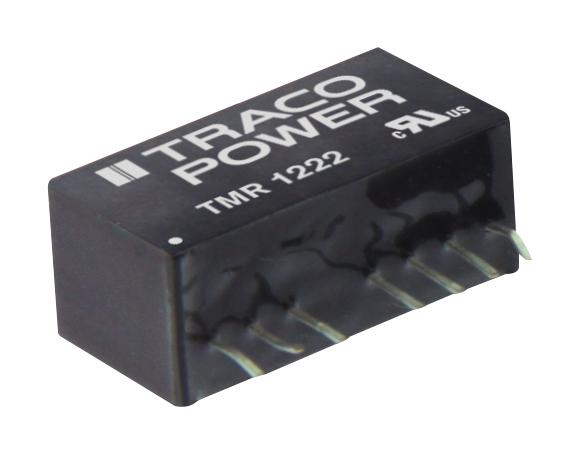 TMR 1223 CONVERTER, DC/DC, 2W, +/-15V/0.07A TRACO POWER