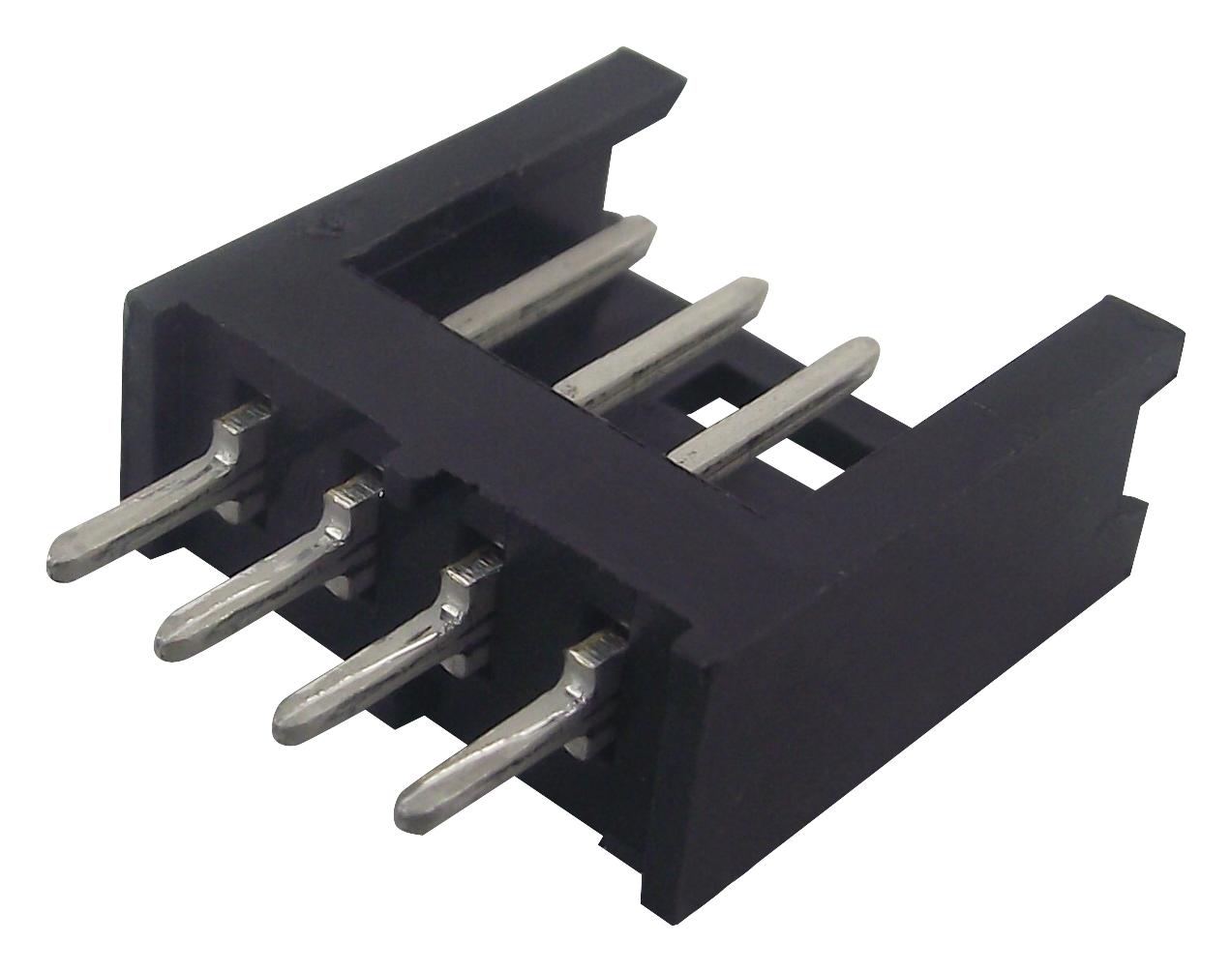 280371-1 CONNECTOR, HEADER, THT, 2.54MM, 4WAY AMP - TE CONNECTIVITY