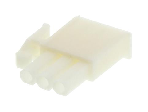 172166-1 CONNECTOR HOUSING, PLUG, 3 WAY, NYLON AMP - TE CONNECTIVITY