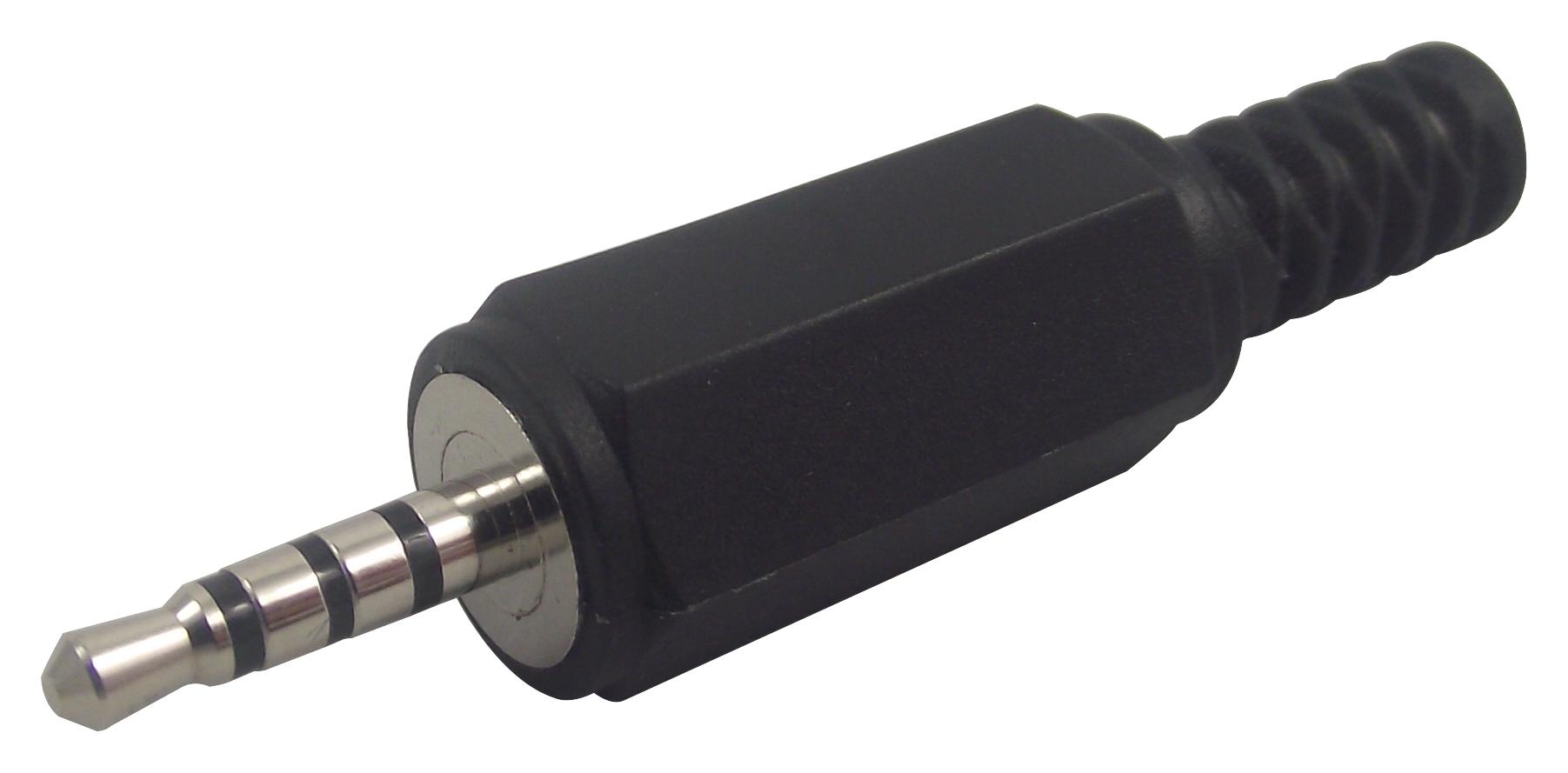 PSG01491 CONNECTOR, 2.5MM, PHONO, PLUG, 4POLE MULTICOMP PRO