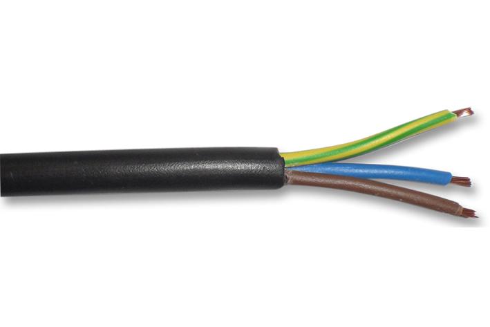 1941/3 BK003 CABLE, UNSHLD, 18AWG, 3CORE, 76.2M ALPHA WIRE