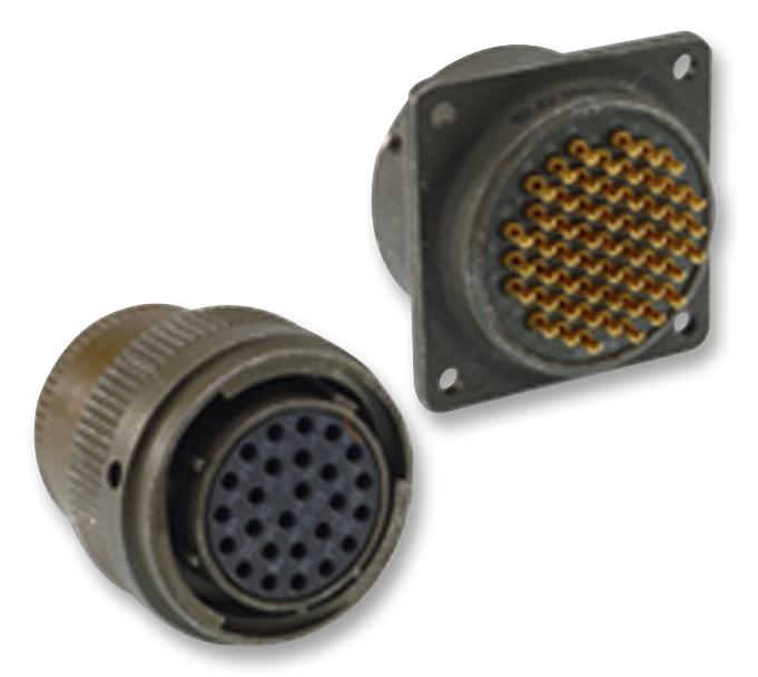 MS3121E12-8S CONNECTOR, CIRCULAR, 8WAY, SIZE 12 AMPHENOL INDUSTRIAL