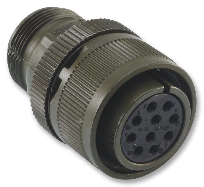 75-068618-10P CONNECTOR, CIRCULAR, SIZE 18, 4WAY AMPHENOL