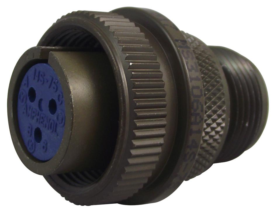 MS3106A14S-7S CONNECTOR, CIRCULAR, SIZE 14S, 3WAY AMPHENOL